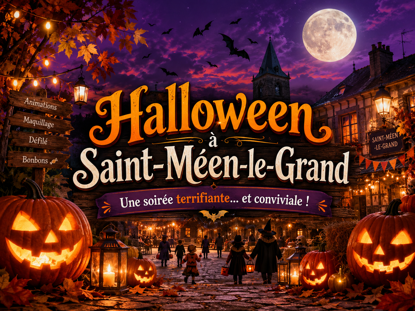 Halloween à Saint-Méen-le-Grand